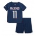 Paris Saint-Germain Marco Asensio #11 Replika Babykläder Hemma matchkläder barn 2023-24 Korta ärmar (+ Korta byxor)